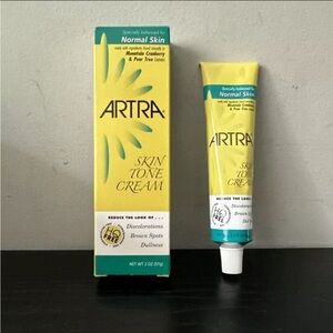 [ 1 Tube ] ARTRA Original Formula Skin Tone Cream for Normal Skin 2 Oz *HQ Free*